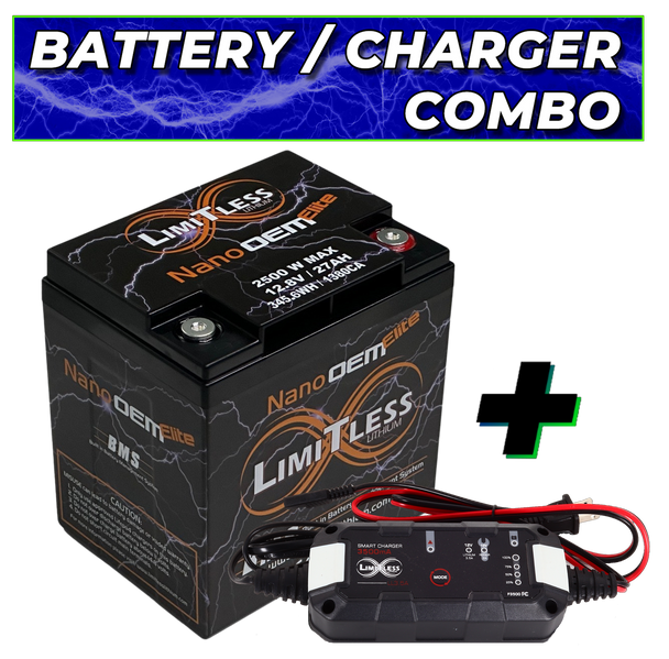 Limitless Lithium Nano OEM Elite with Maintainer