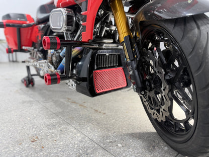 2023.5+ Road Glide & Street Glide Oil Cover [Anodized Aluminum]
