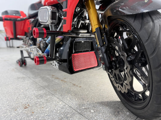 2023.5+ Road Glide & Street Glide Oil Cover [Anodized Aluminum]